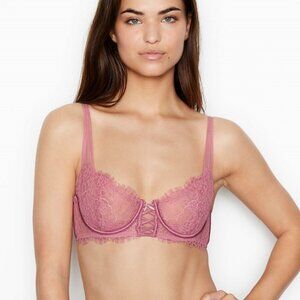 Victoria's Secret Pink Dream Angels Wicked Lace Balconette Bra